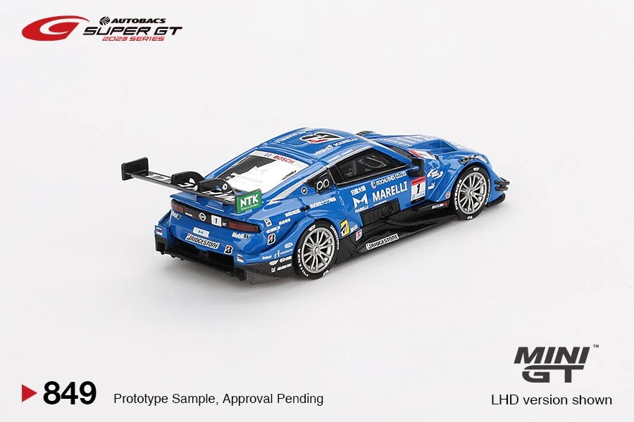 (PRE-ORDER) MINI GT 1:64 Nissan Z GT500 #1 "MARELLI IMPUL Z" Team Impul 2023 SUPER GT SERIES