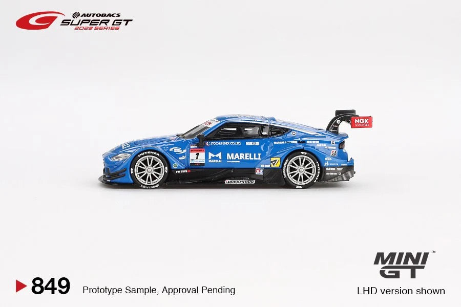 (PRE-ORDER) MINI GT 1:64 Nissan Z GT500 #1 "MARELLI IMPUL Z" Team Impul 2023 SUPER GT SERIES