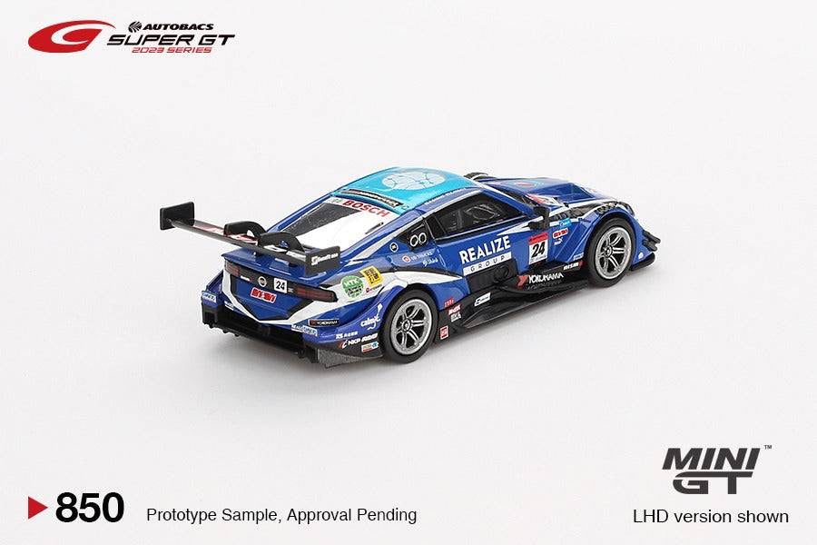 (PRE-ORDER) MINI GT 1:64 Nissan Z GT500 #24 "Realize Corporation ADVAN Z" Kondo Racing 2023 SUPER GT SERIES