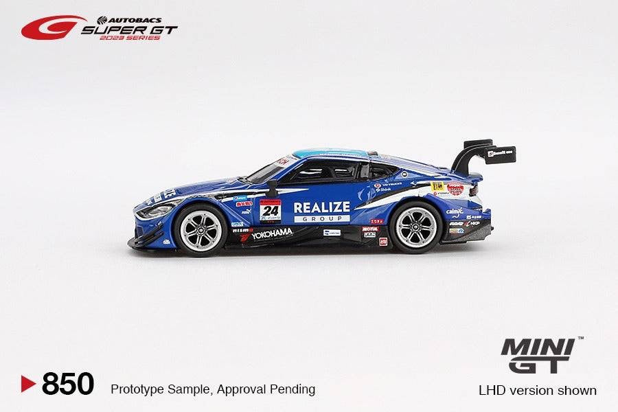 (PRE-ORDER) MINI GT 1:64 Nissan Z GT500 #24 "Realize Corporation ADVAN Z" Kondo Racing 2023 SUPER GT SERIES