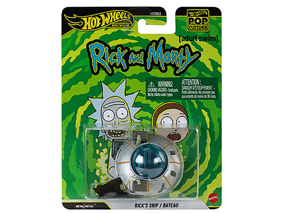 1:64 Hot Wheels Pop Culture Rick and Morty Rick's Ship/Bateau