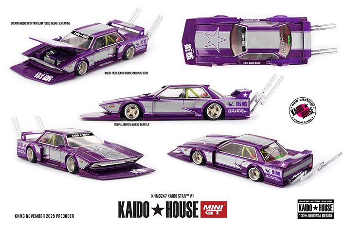 (Preorder) Kaido House x Mini GT 1:64 KAIDO STAR V1 - KHMG247