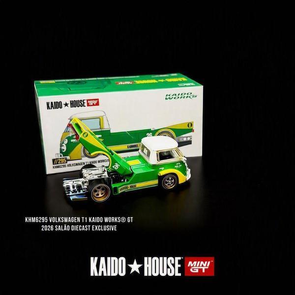 Kaido House KHMG295 Volkswagen T1 Kaido Works GT 2026 Salao Diecast Exclusive