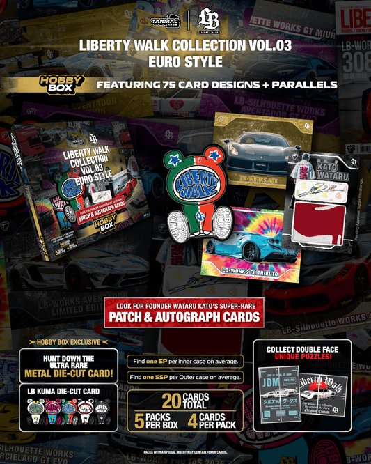 (Preorder) Tarmac Cards Liberty Walk Collection Vol.04 Euro Style Hobby Box