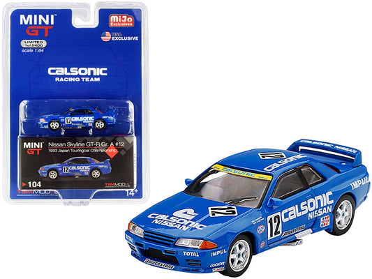 Nissan Skyline GT-R (R32) Gr. A RHD #12 "Calsonic" Japan Touring Car Championship JTCC (1993)