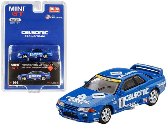Mini GT Nissan Skyline GT-R Gr. A RHD  #1 "Calsonic" Japan Touring Car Championship JTCC (1991)