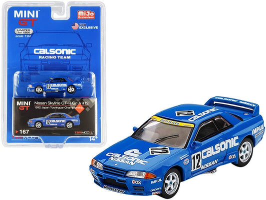 Nissan Skyline GT-R (R32) Gr. A RHD #12 "Calsonic" Japan Touring Car Championship JTCC (1992)