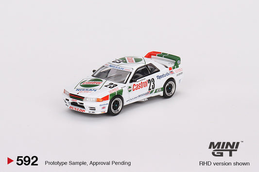 (Preorder) Mini GT Nissan Skyline GT-R (R32) Gr. A #23 1990 Macau Guia Race Winner (NOT USA BLISTER PACK)
