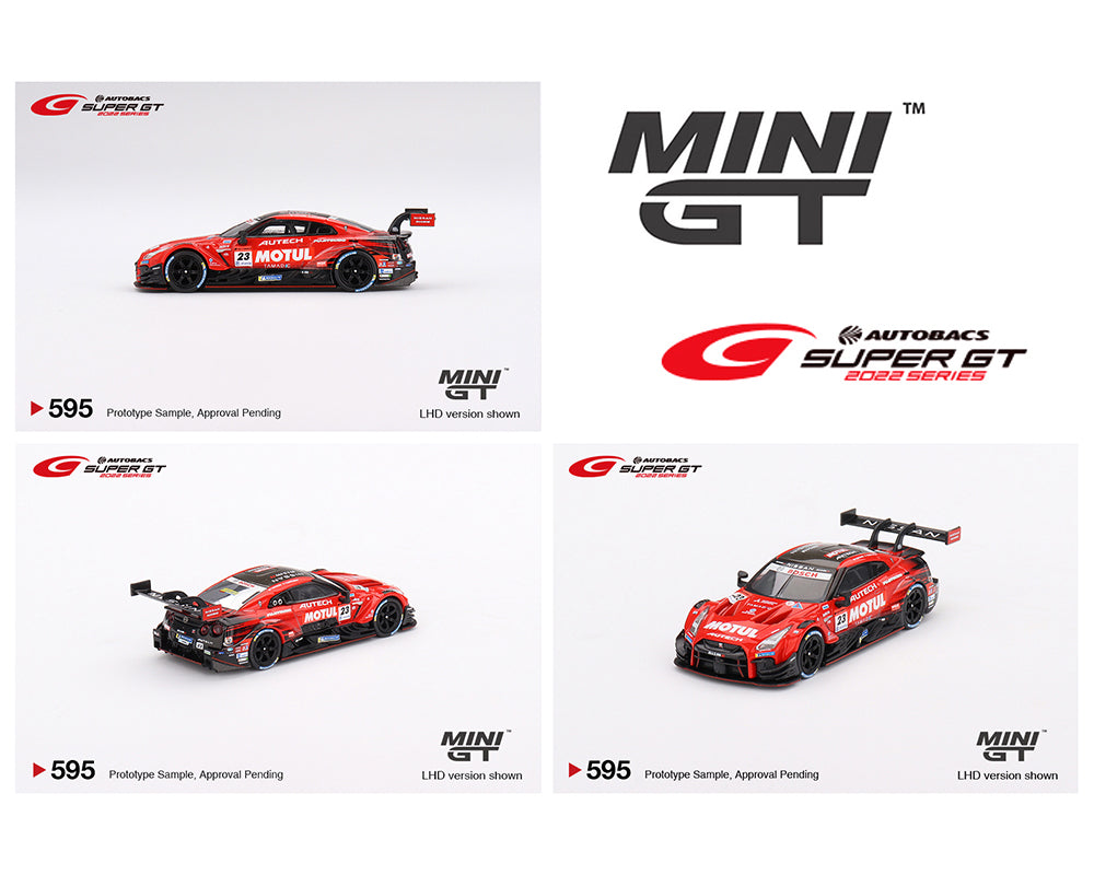 Mini GT 1:64 Japan Exclusive Super GT Nissan GT-R Nismo GT500 #23 “MOTUL AUTECH GT-R” NISMO 2021