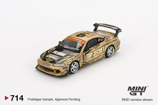 (Preorder) Mini GT 1:64 Nissan Silvia (S15) Top Secret D1GP