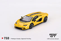 Mini GT Lamborghini Countach LPI 800-4  New Giallo Orion (733)