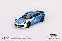 Mini GT Porsche 911 Turbo S Safety Car 2023 IMSA Daytona 24 Hrs (735)