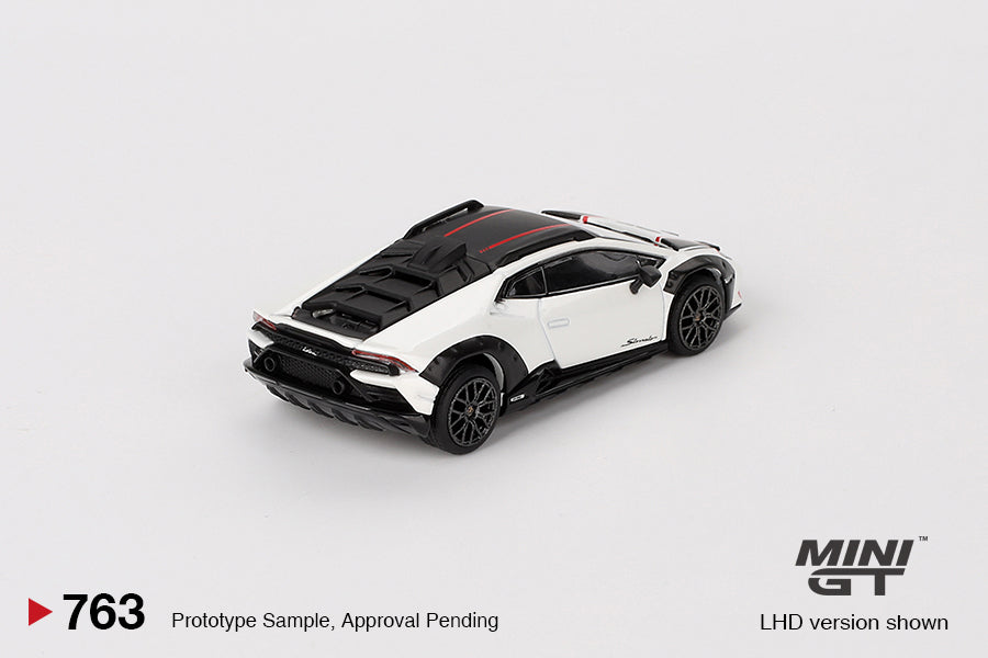 Mini GT Lamborghini Huracán Sterrato Bianco Asopo (763)