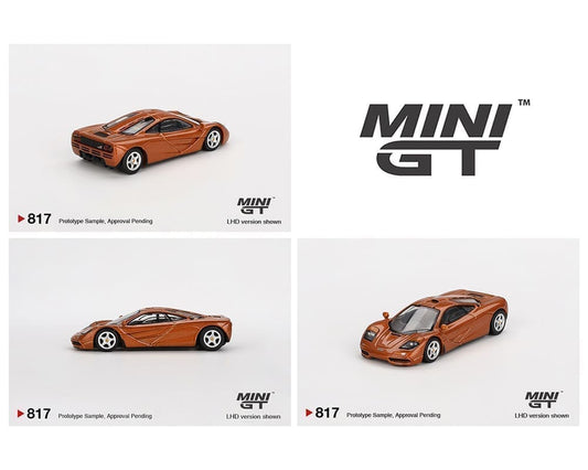 (Preorder) Mini GT 1:64 McLaren F1 – Yquem Orange - (817)