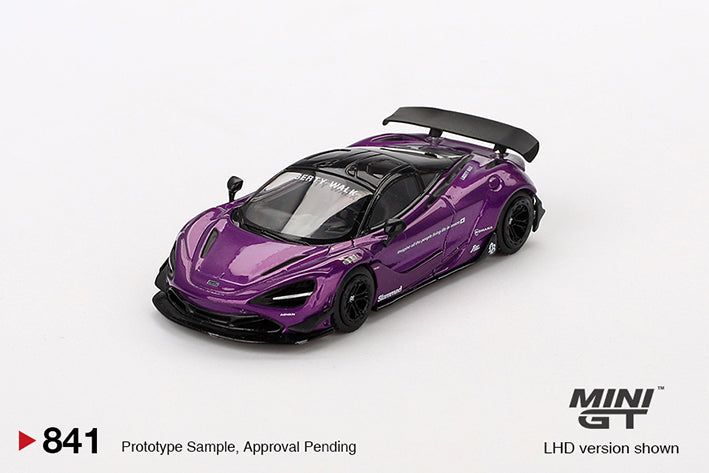 (Preorder) Mini GT 1:64 McLaren 720S LB★Works Purple - MGT00841