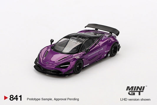 (Preorder) Mini GT 1:64 McLaren 720S LB★Works Purple - MGT00841