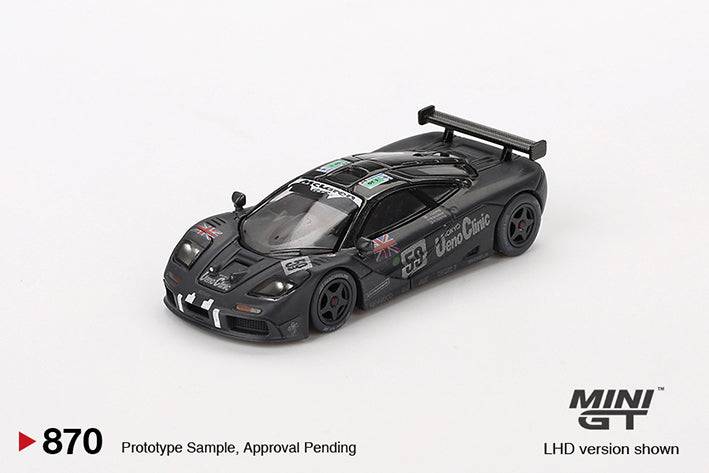 (Preorder) Mini GT 1:64 McLaren F1 GTR #59 1995 Le Mans 24Hr Winner Post-Race Weathered - MGT00870