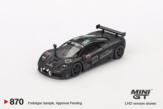 (Preorder) Mini GT 1:64 McLaren F1 GTR #59 1995 Le Mans 24Hr Winner Post-Race Weathered - MGT00870