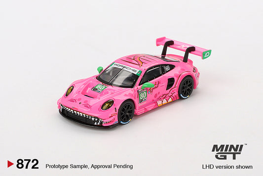 (Preorder) Mini GT 1:64 Porsche 911 GT3 R #80 AO Racing 2023 IMSA VIRginia Roxy - MGT00872