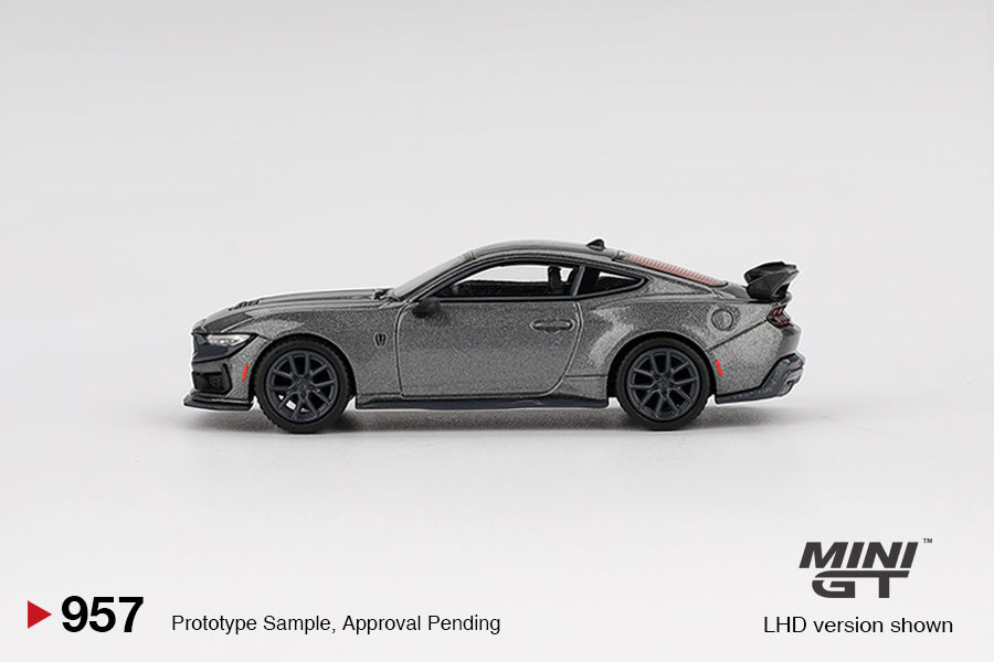 (Preorder) Mini GT 1:64 Ford Mustang Dark Horse 2024 Carbonized Gray