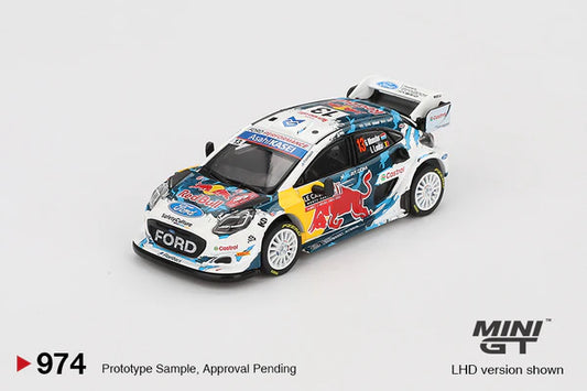 (Preorder) Mini GT 1:64 2024 Rally Monte Carlo -- Ford Puma Rally1 #13 M-Sport Ford WRT