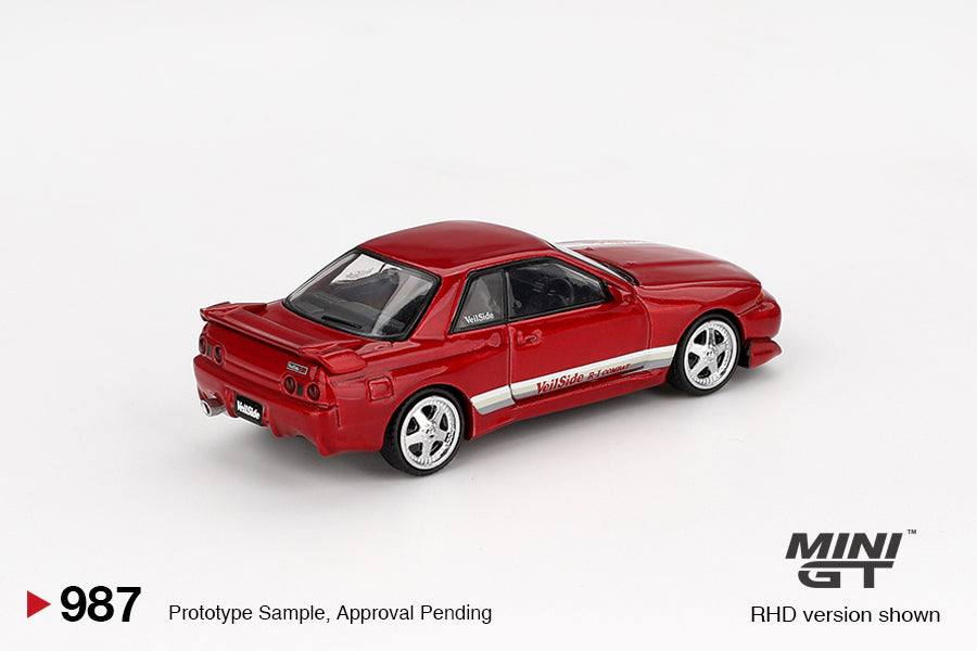 (Preorder) Mini GT 1:64 Nissan Skyline GT-R (R32) VeilSide Combat C-I Gem Red
