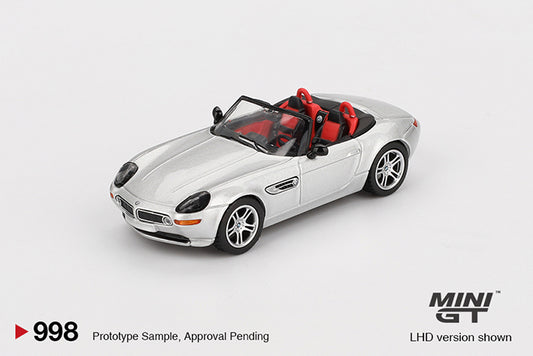(Preorder) Mini GT 1:64 BMW Z8 Silver