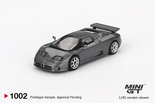 (Preorder) Mini GT 1:64 Bugatti EB110 Super Sport Grigio Scuro