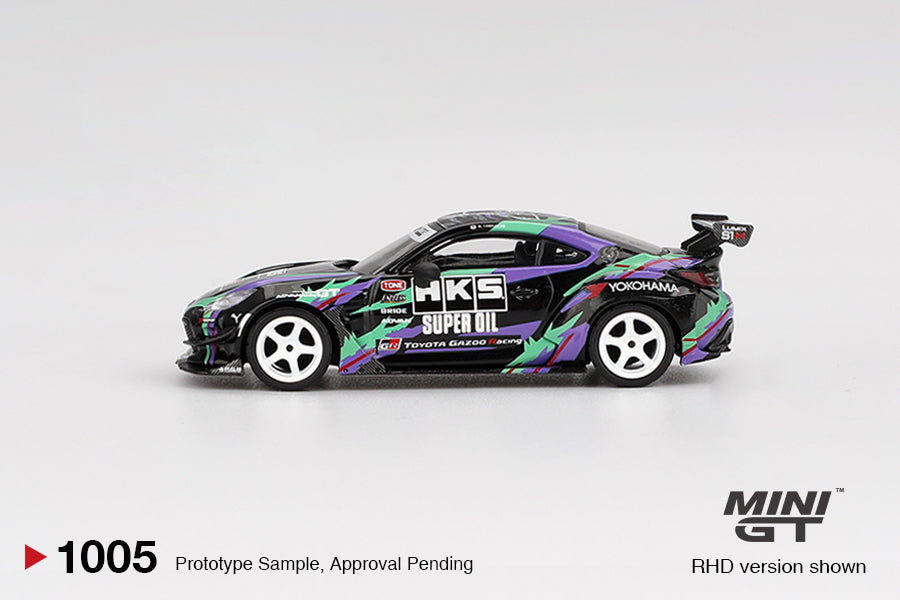 (Preorder) Mini GT 1:64 Toyota GR86 HKS TYPE R 2022 Tokyo Auto Salon