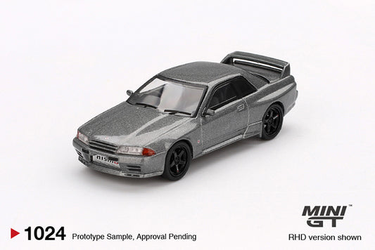 (Preorder) Mini GT 1:64 Nissan Skyline GT-R  (NISMO BNR32 CRS Version) Dark Metal Gray - MGT01024-R