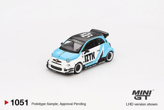 (Preorder) Mini GT 1:64 Abarth 595 LB-WORKS x Abas Works IZTK - MGT01051