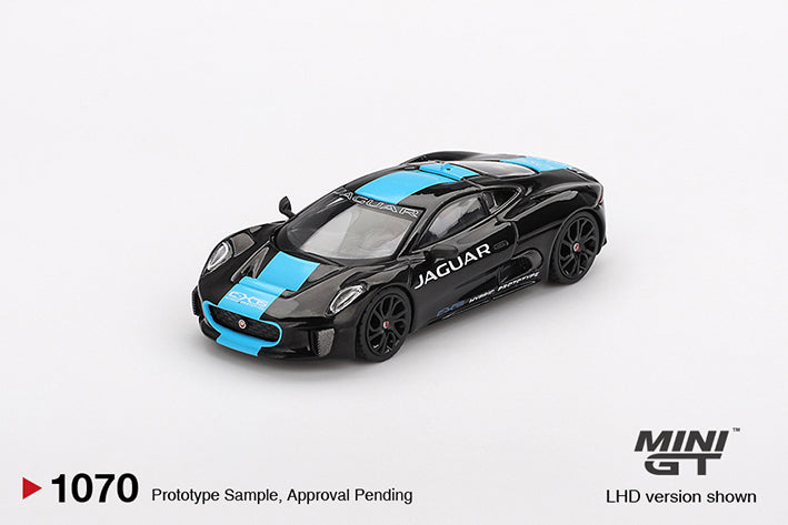 (Preorder) Mini GT 1:64 Jaguar C-X75 Black - MGT01070