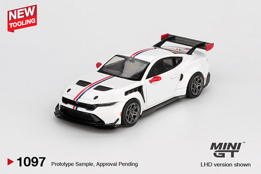 (Preorder) Mini GT 1:64 Ford Mustang GTD Spirit of America - MGT01097