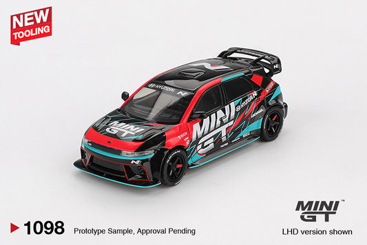 (Preorder) Mini GT 1:64 Hyundai Ioniq 5N MINI GT RS-01T 2025 Tokyo Auto Salon - MGT01098