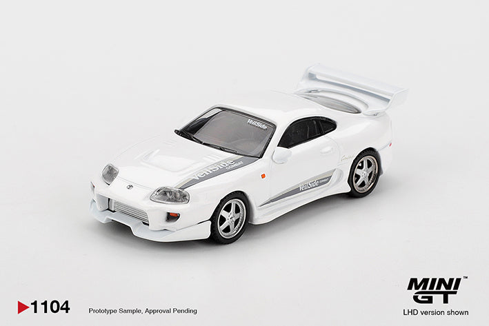 (Preorder) Mini GT 1:64 Toyota Supra VeilSide Combat V-I White - MGT01104