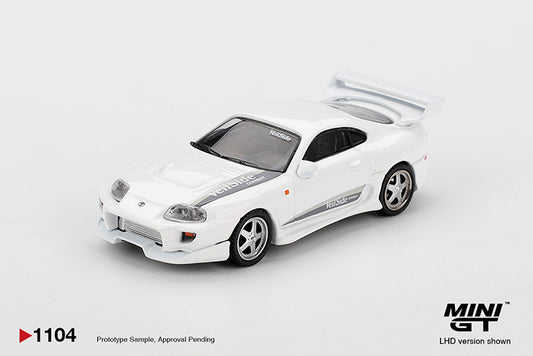 (Preorder) Mini GT 1:64 Toyota Supra VeilSide Combat V-I White - MGT01104