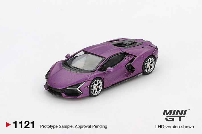 (Preorder) Mini GT 1:64 Lamborghini Revuelto Viola 30th Matte - MGT01121