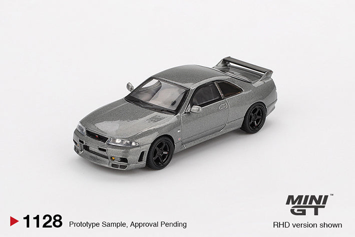 (Preorder) Mini GT 1:64 NISSAN Skyline GT-R Dark Metal Gray (NISMO BCNR33 CRS Version) - MGT01128