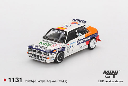 (Preorder) Mini GT 1:64 Lancia Delta HF Integrale Evoluzione #1 1993 Rallye Monte-Carlo - MGT01131