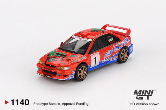 (Preorder) Mini GT 1:64 Subaru Impreza WRC97 #1 1999 DRM Champion - MGT01140