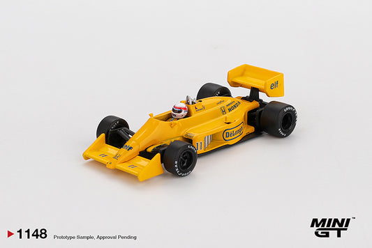 (Preorder) Mini GT 1:64 Lotus 99T #11 Satoru Nakajima 1987 Monaco Grand Prix - MGT01148