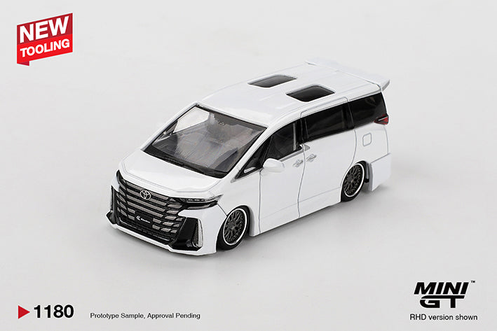 (Preorder) Mini GT 1:64 Toyota Vellfire 40 KUHL White - MGT01180