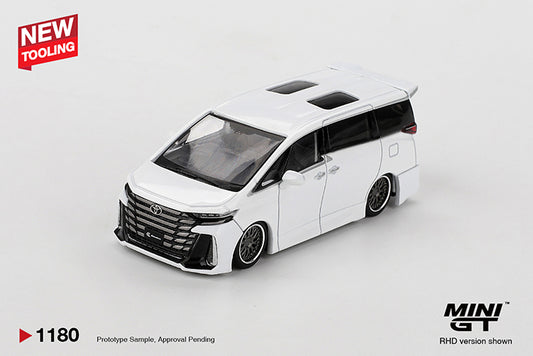 (Preorder) Mini GT 1:64 Toyota Vellfire 40 KUHL White - MGT01180