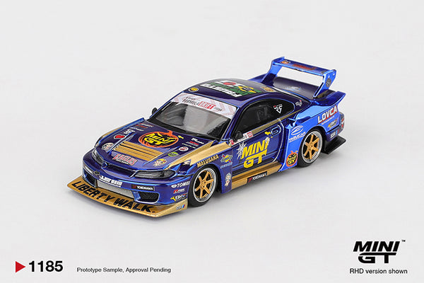 Preorder) Mini GT 1:64 Nissan LB-Super Silhouette S15 SILVIA #555