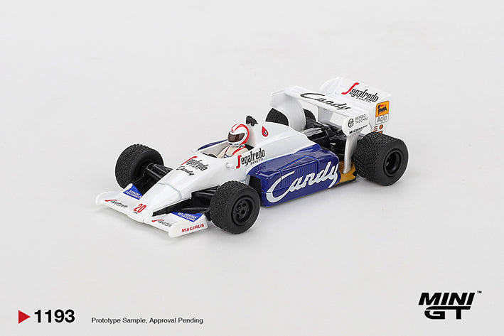 (Preorder) Mini GT 1:64 Toleman TG184 #20 Johnny Cecotto - 1984 Monaco Grand Prix - MGT01193