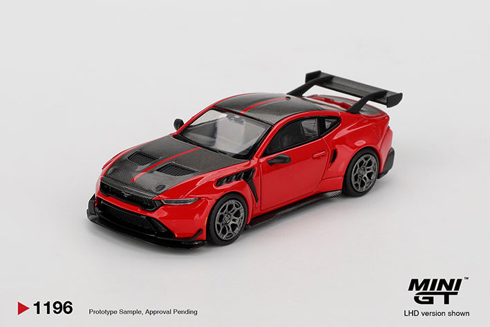(Preorder) Mini GT 1:64 Ford Mustang GTD Race Red - MGT01196