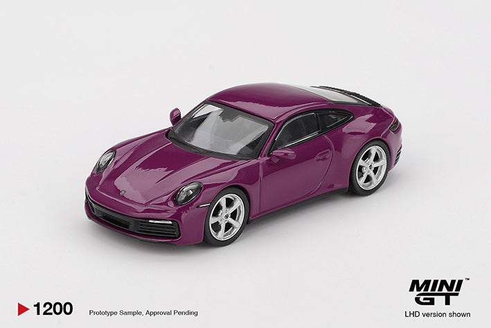 (Preorder) Mini GT 1:64 Porsche 911 (992.1) Rubystone Red Set - MGTS0021