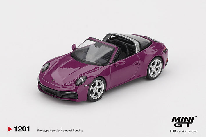 (Preorder) Mini GT 1:64 Porsche 911 (992.1) Rubystone Red Set - MGTS0021