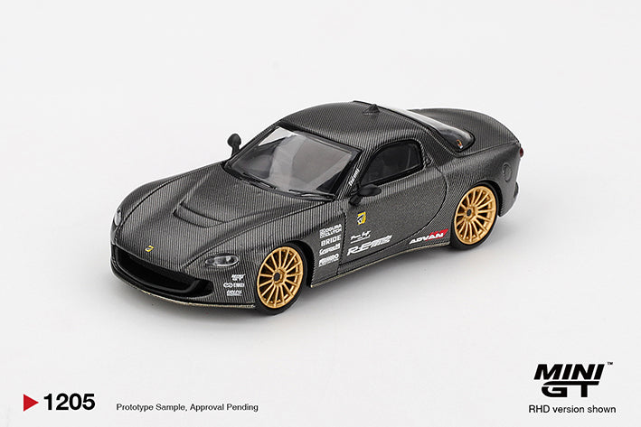 (Preorder) Mini GT 1:64 Mazda RX-7 RE-Amemiya Matsukiyo KOKU 3 Rotor NA-7 TAS 2025 Best Tuned Car Award - MGT01205