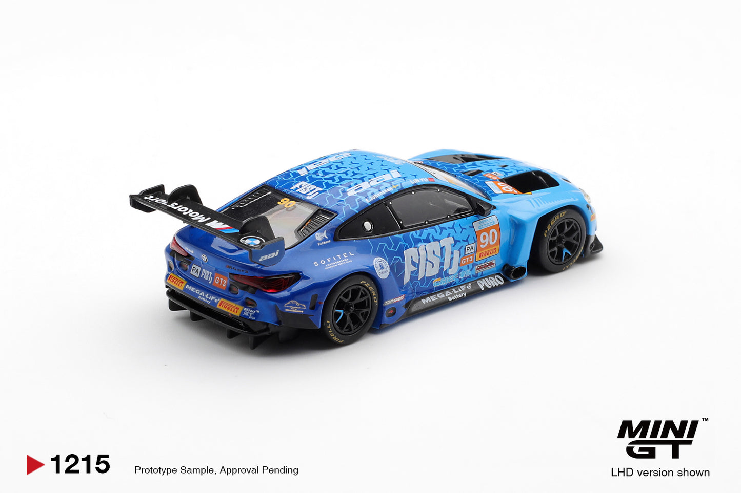 (Preorder) Mini GT 1:64 BMW M4 GT3 EVO #90 FIST Team AAI 2025 China GT LHD/ China Packaging - MGT01215-CH
